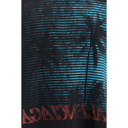 Balenciaga Black Cotton T-Shirt