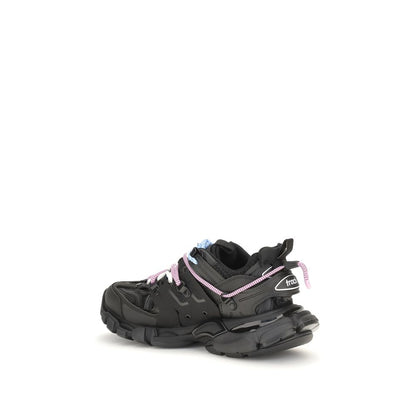 Balenciaga Black Polyester Athletic Sneakers