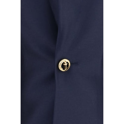 Balenciaga Blue Wool Oves Aries Casual Dress