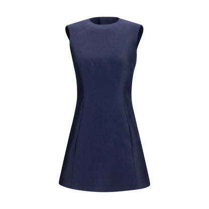 Balenciaga Blue Wool Oves Aries Casual Dress