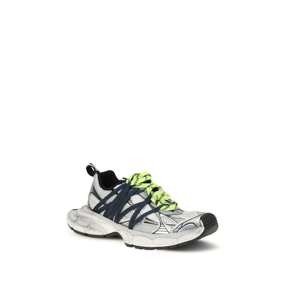 Balenciaga Gray Polyester Athletic Sneakers