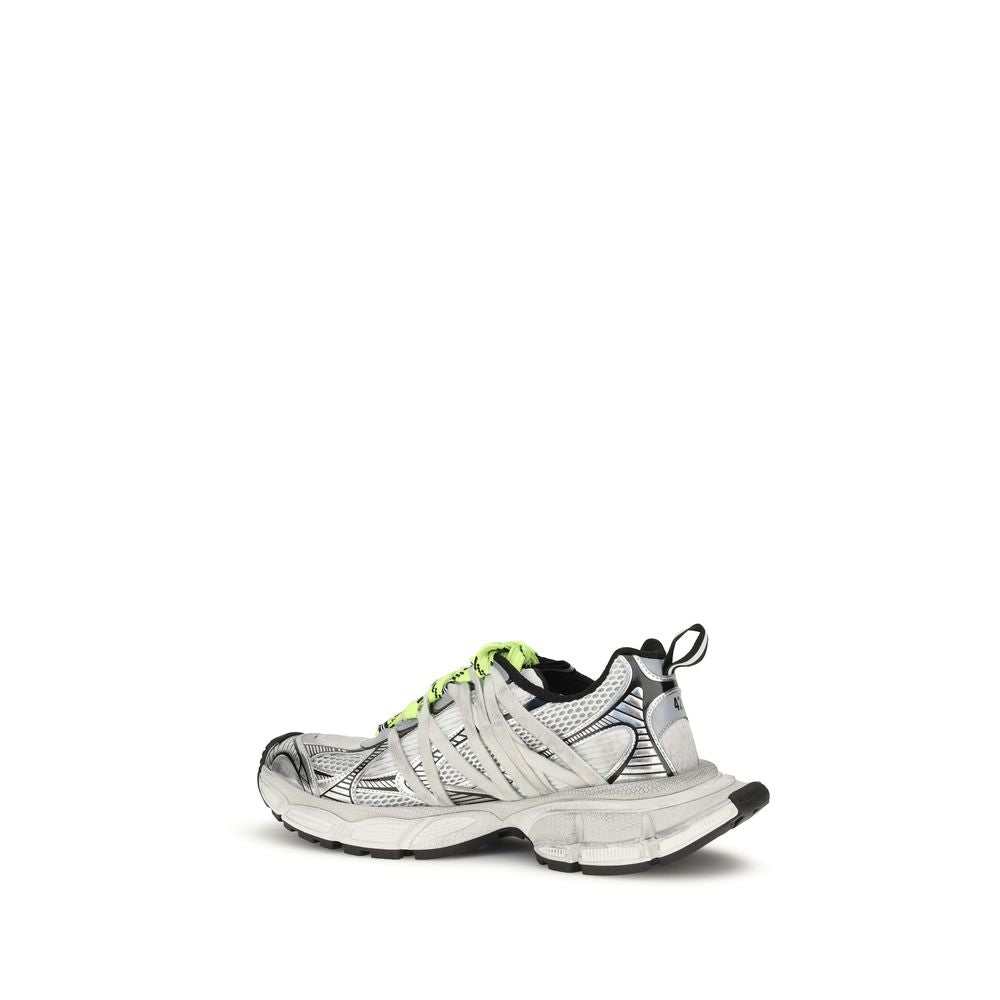 Balenciaga Gray Polyester Athletic Sneakers