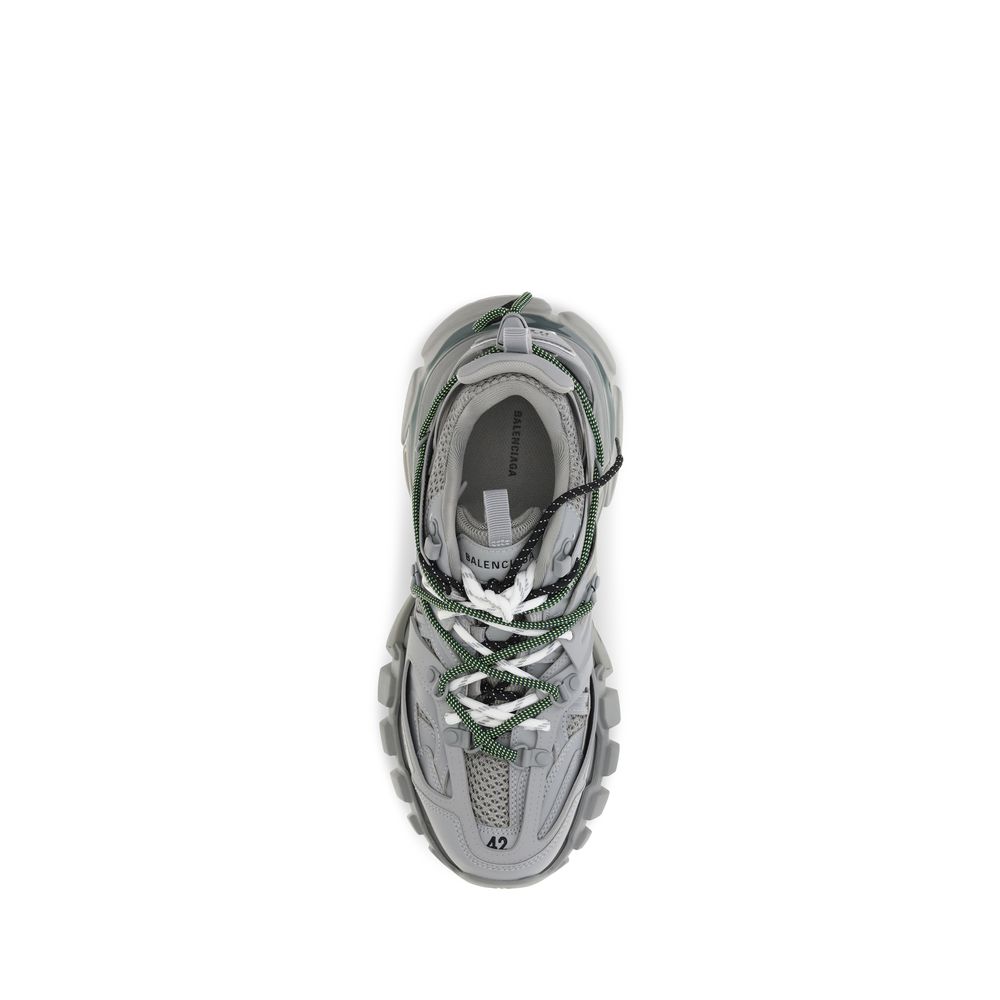 Balenciaga Gray Polyethylene Athletic Sneakers