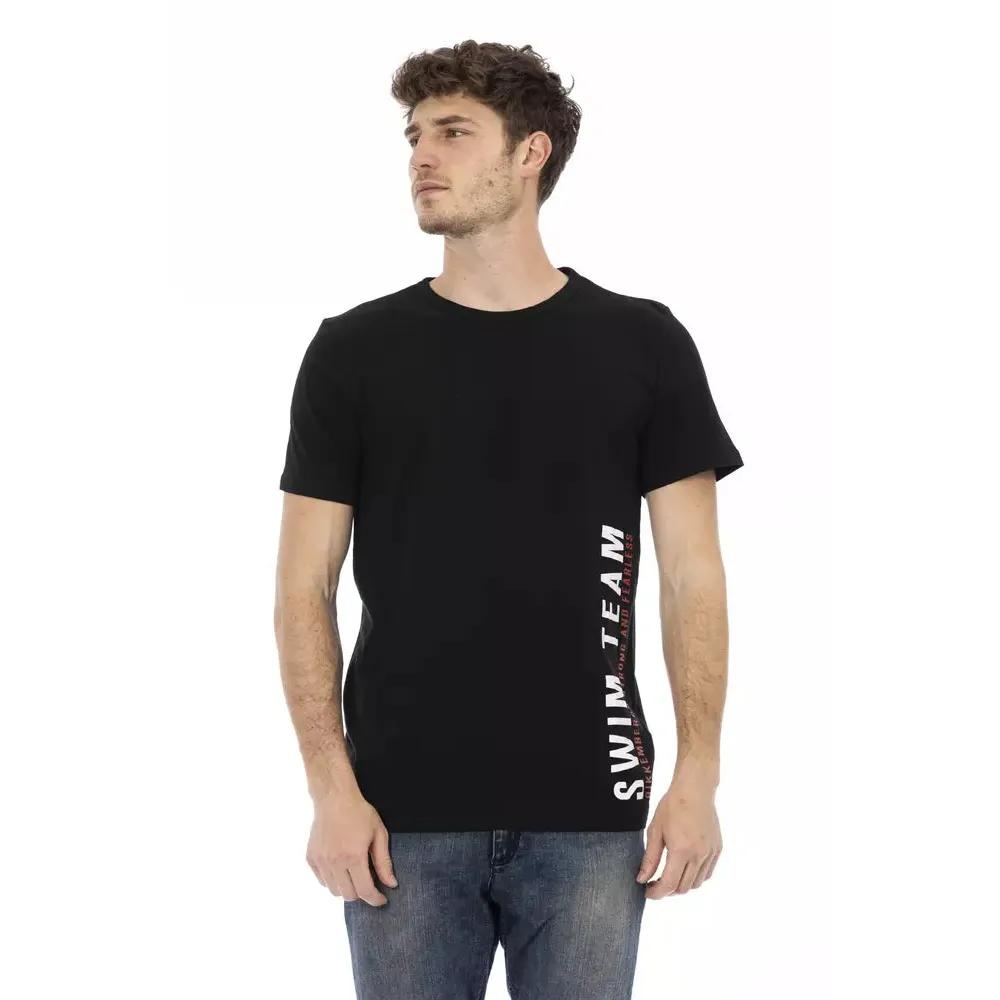 Bikkembergs Black Cotton Men T-Shirt