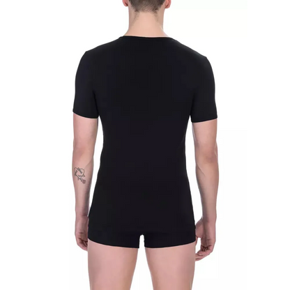Bikkembergs Black Cotton Men's T-Shirt