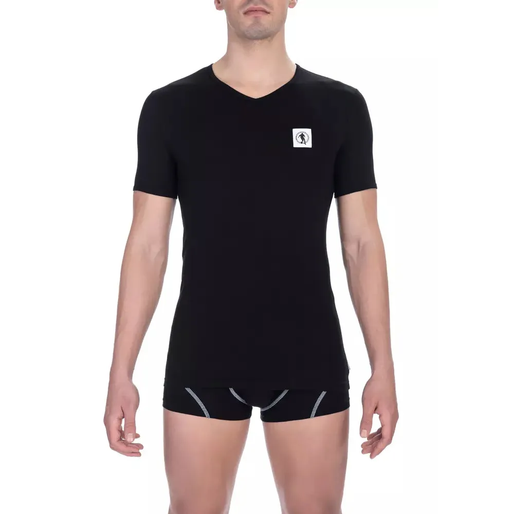 Bikkembergs Black Cotton Men's T-Shirt