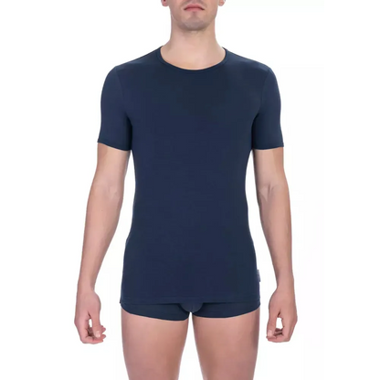 Bikkembergs Blue Cotton Men's T-Shirt