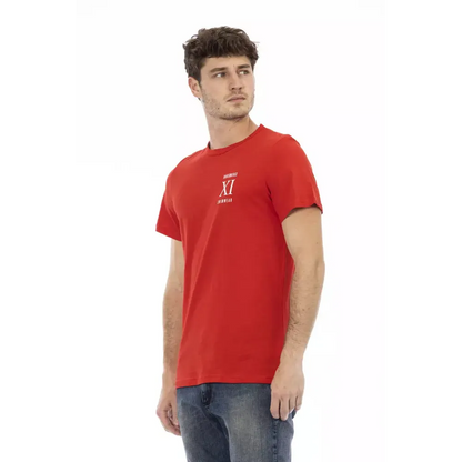 Bikkembergs Red Cotton Men T-Shirt