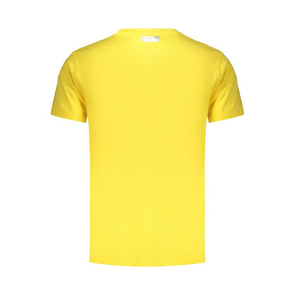 Bikkembergs Yellow Cotton Men's T-Shirt