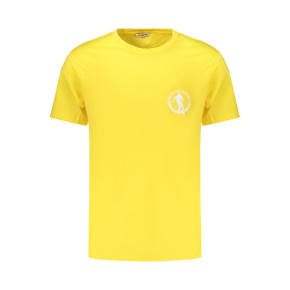 Bikkembergs Yellow Cotton Men's T-Shirt