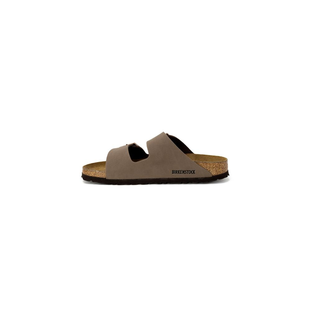 Birkenstock Brown Leather Slippers