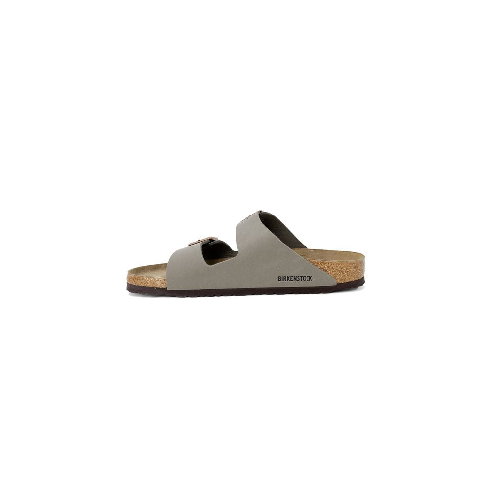 Birkenstock Gray Synthetic Strap-On Sandals