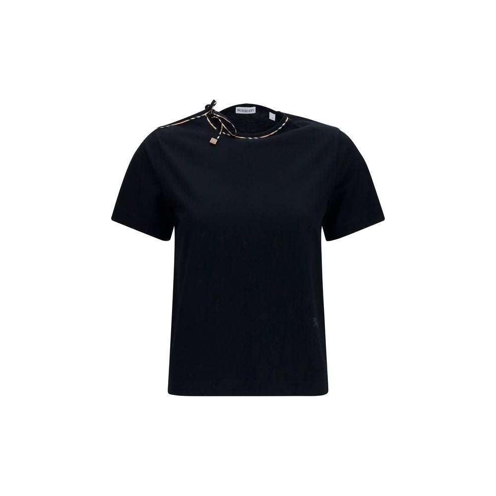 Burberry Black Cotton T-Shirt