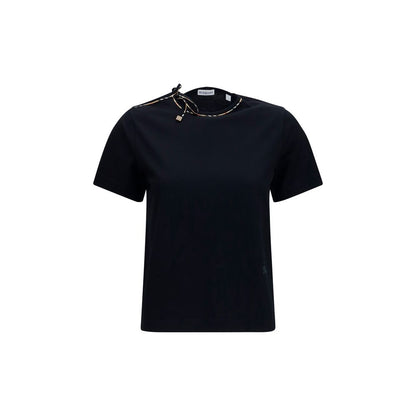 Burberry Black Cotton T-Shirt