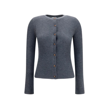 Burberry Gray Cashmere Cardigan