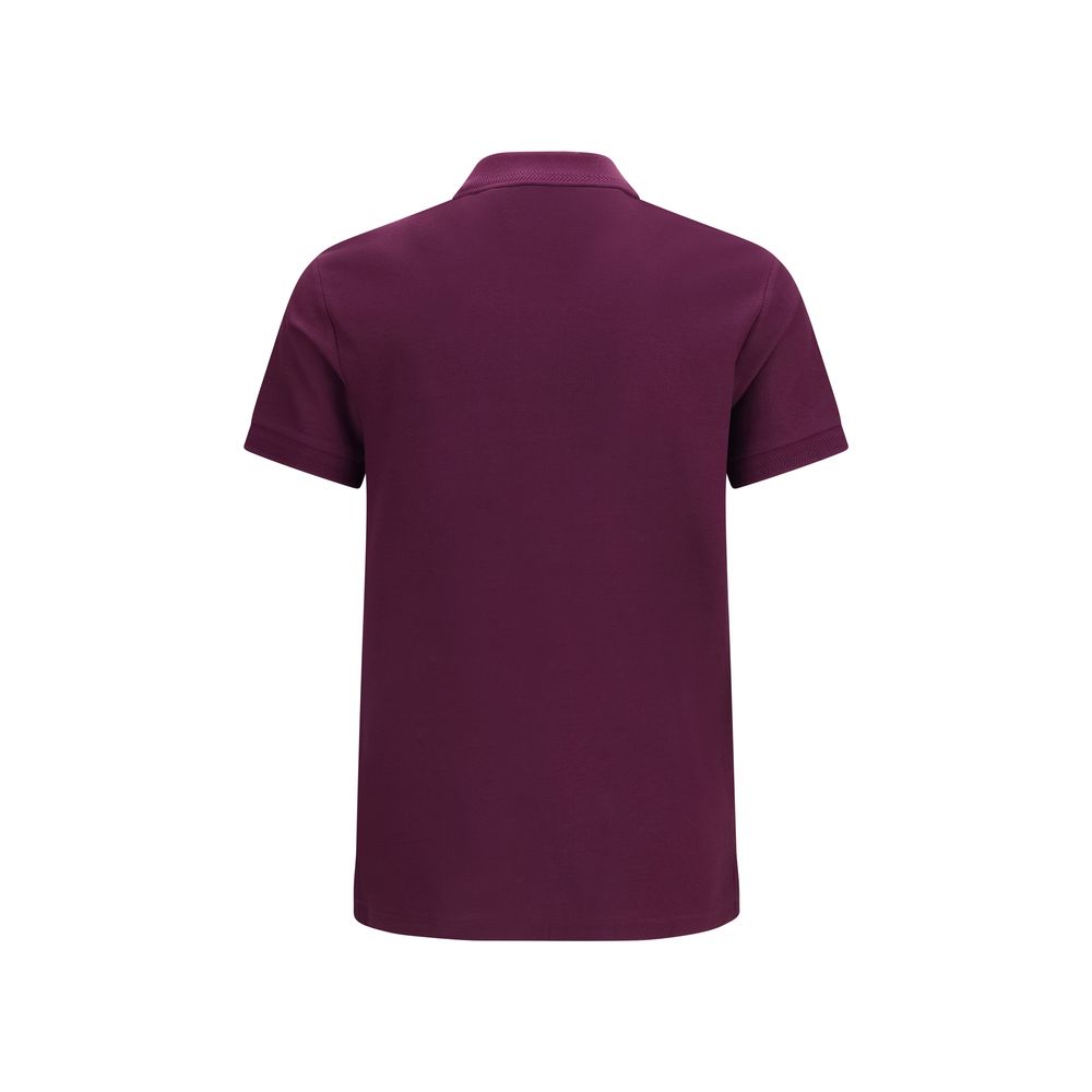 Burberry Purple Cotton Polo Shirt