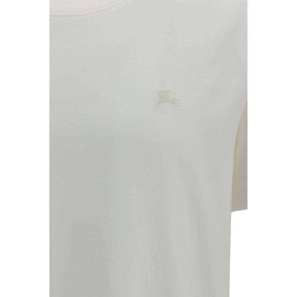 Burberry White Cotton T-Shirt