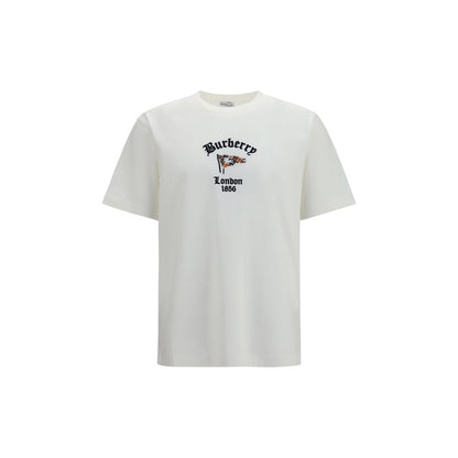 Burberry White Cotton T-Shirt