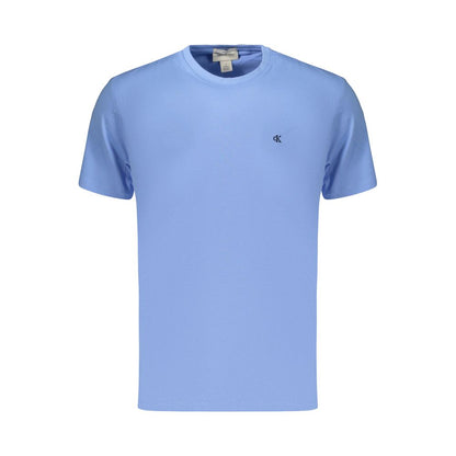 Calvin Klein Azzurro Cotton Men's T-Shirt