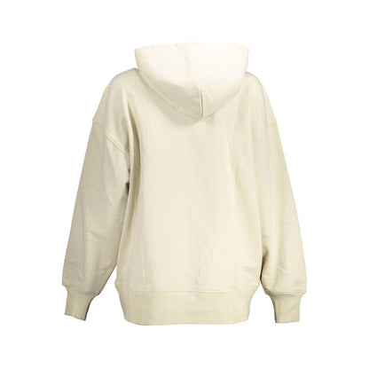 Calvin Klein Beige Cotton Women Sweatshirt