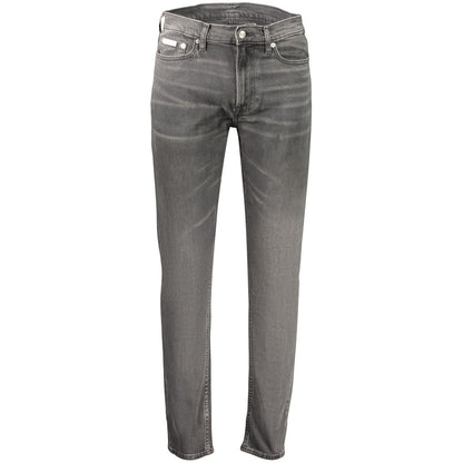 Calvin Klein Black Cotton Men's Jeans