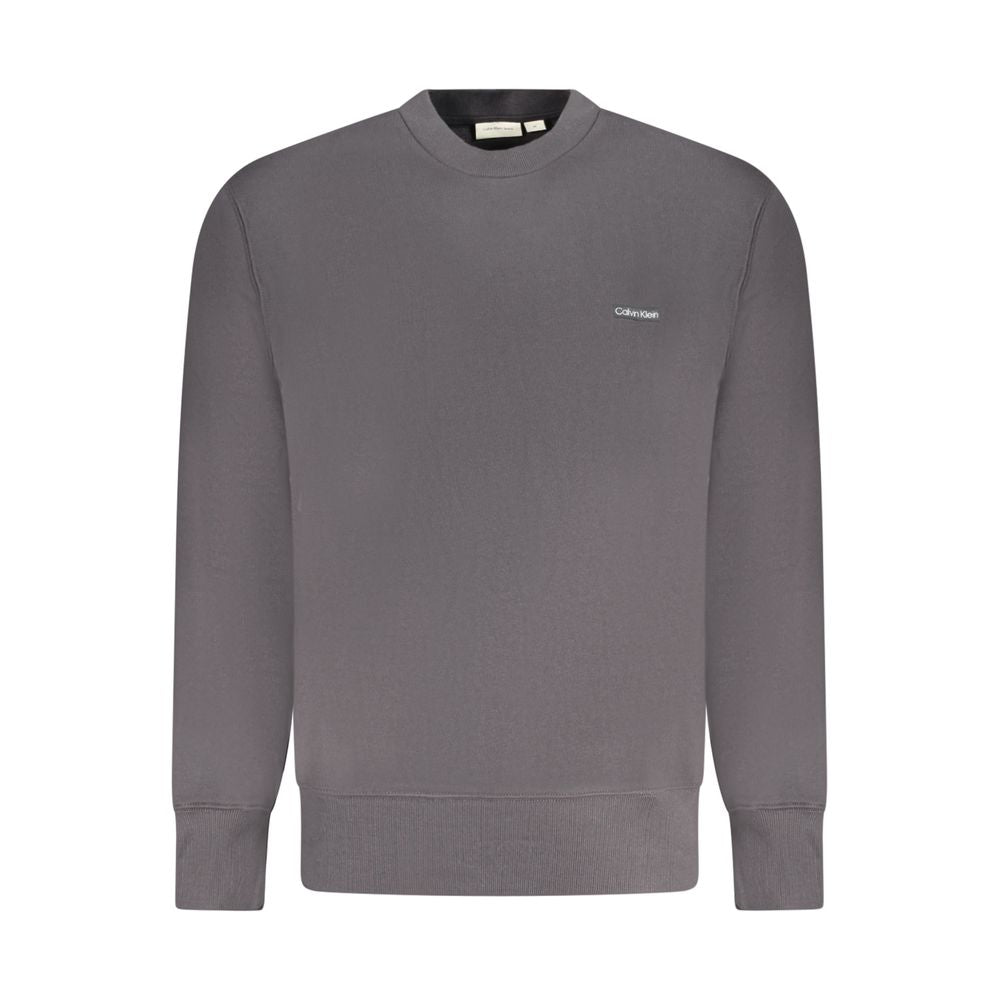 Calvin Klein Black Cotton Men's Sweatshirt