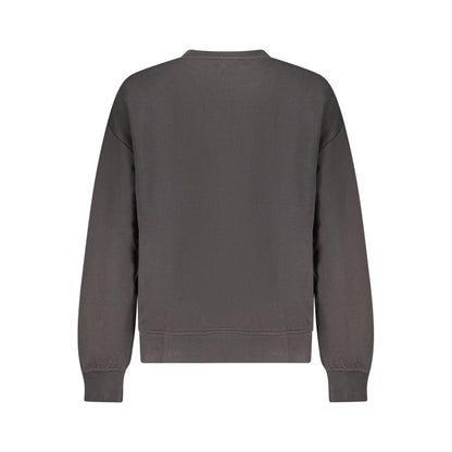 Calvin Klein Black Cotton Womens Sweatshirt