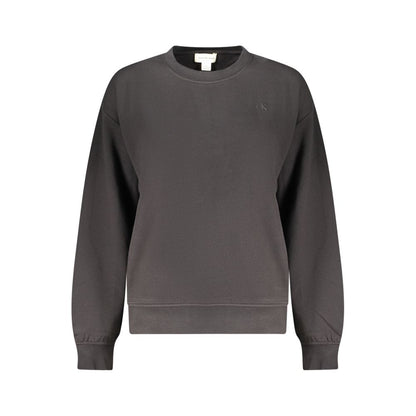 Calvin Klein Black Cotton Womens Sweatshirt