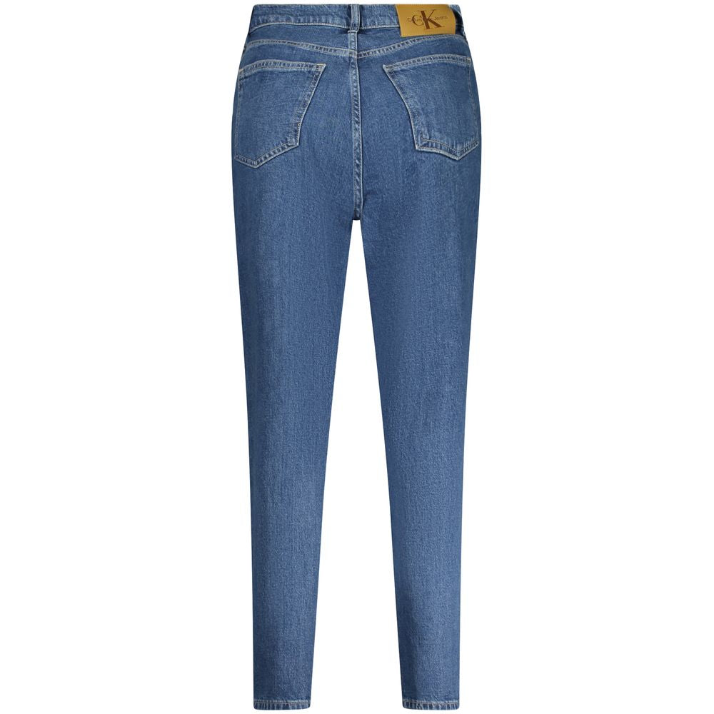 Calvin Klein Blu Cotton Women's Jeans
