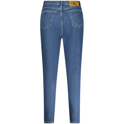 Calvin Klein Blu Cotton Women's Jeans