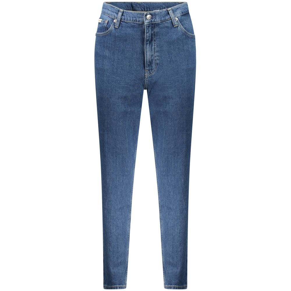 Calvin Klein Blu Cotton Women's Jeans