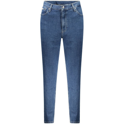Calvin Klein Blu Cotton Women's Jeans
