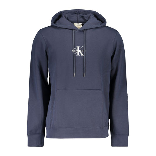 Calvin Klein Blue Cotton Men Sweater
