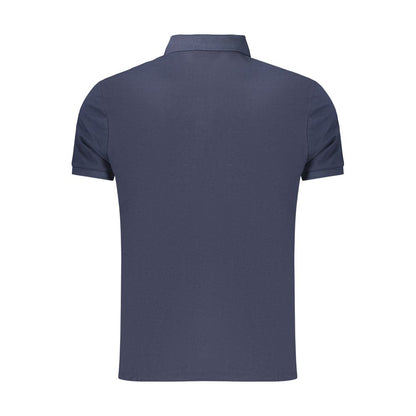 Calvin Klein Blue Cotton Men's Polo Shirt