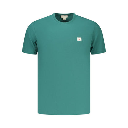 Calvin Klein Green Cotton Men's T-Shirt