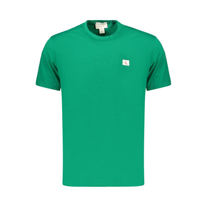 Calvin Klein Green Cotton Men's T-Shirt