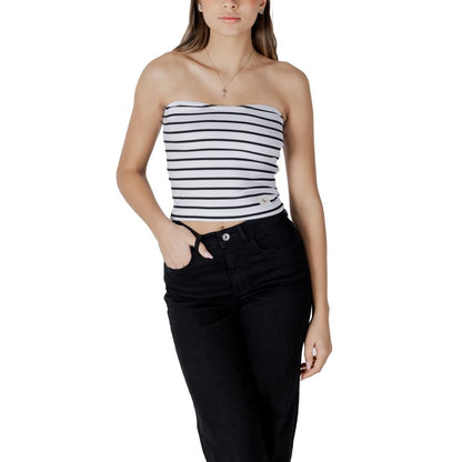 Calvin Klein Jeans White Recycled Cotton Top