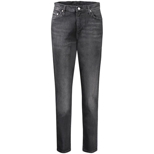 Calvin Klein Nero Cotton Women's Jeans