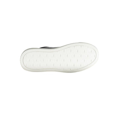 Calvin Klein Nero Leather Men Sneaker