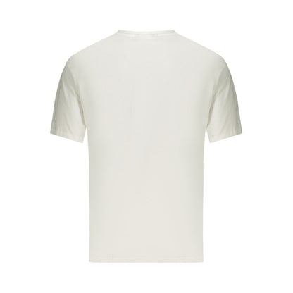 Calvin Klein White Cotton Men T-Shirt