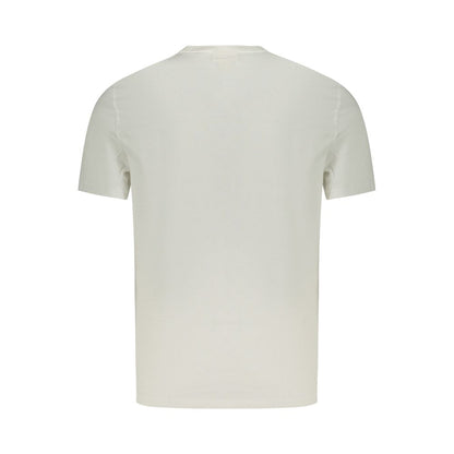 Calvin Klein White Cotton Men T-Shirt