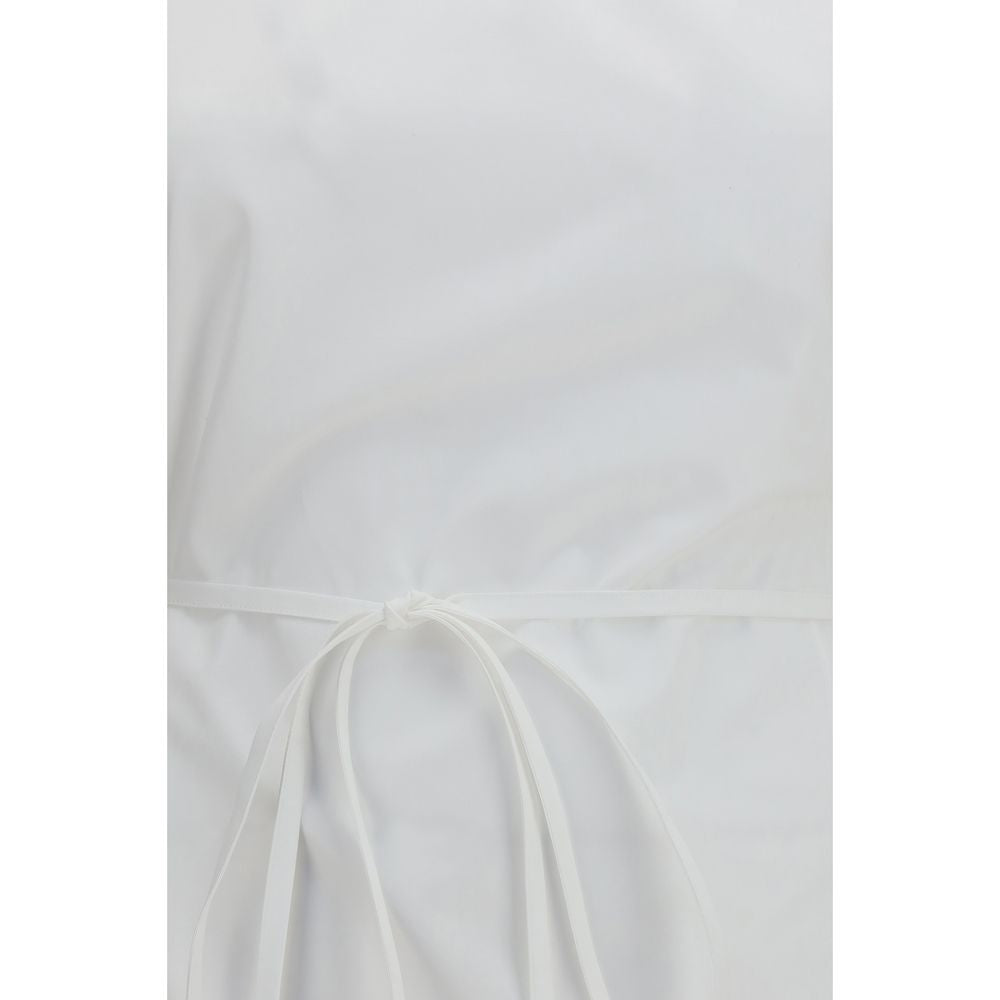 Calvin Klein White Cotton Shortsleeve Shirt