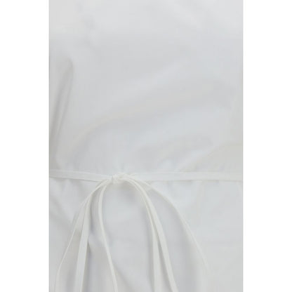 Calvin Klein White Cotton Shortsleeve Shirt