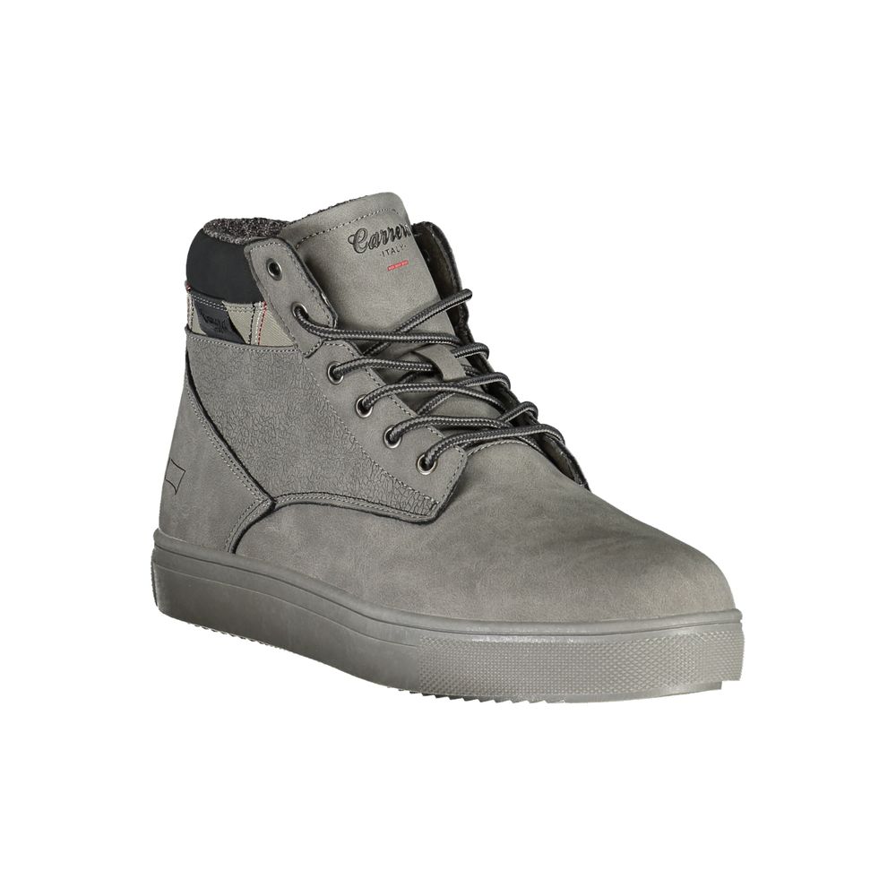 Carrera Grigio Poliuretano Men Ankle Boot