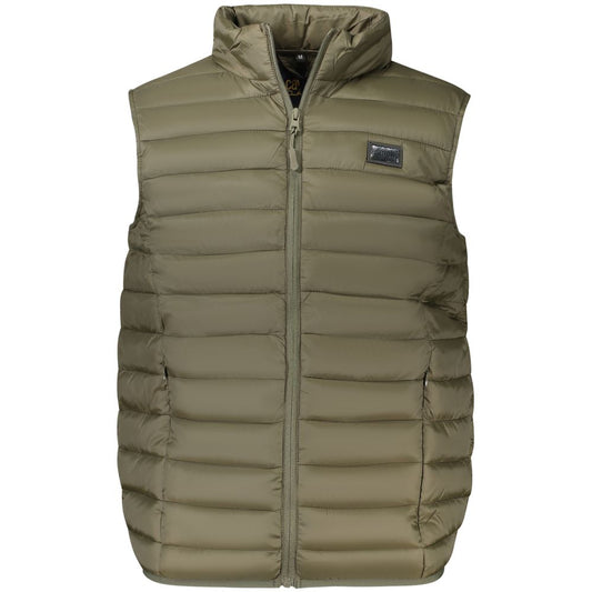 Cavalli Class Verde Polyester Mens Jacket