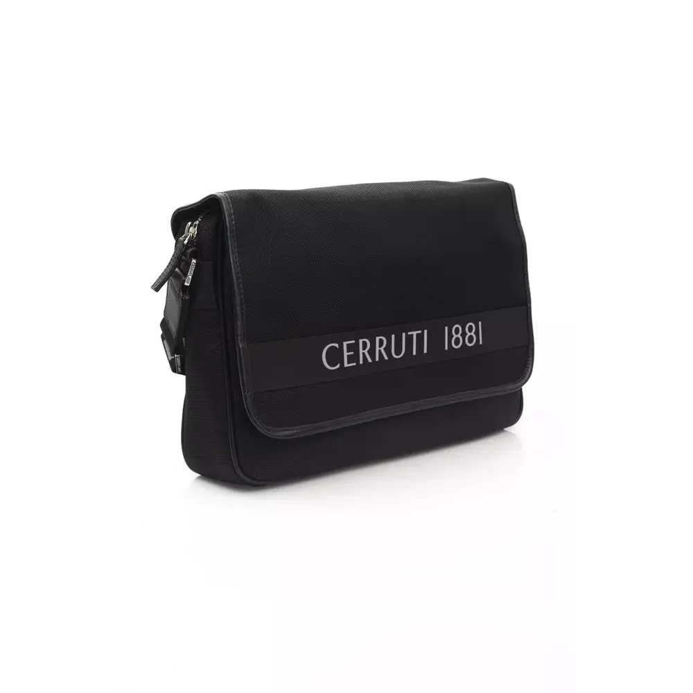 Cerruti 1881 Black Nylon Women Crossbody Bag