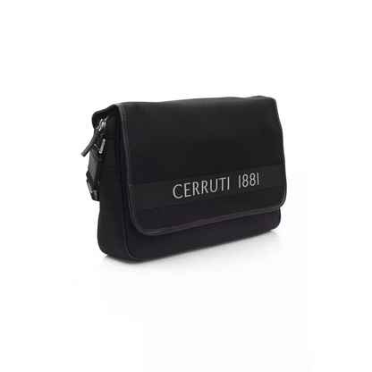 Cerruti 1881 Black Nylon Women Crossbody Bag