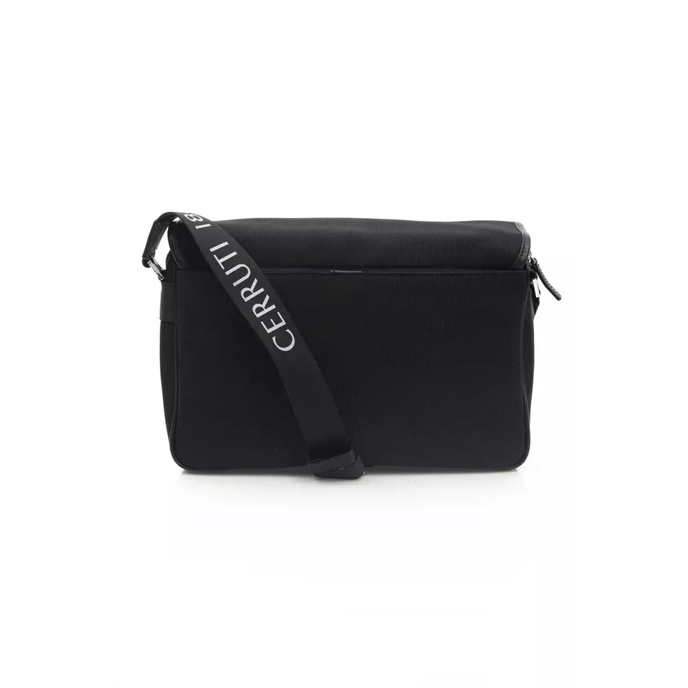 Cerruti 1881 Black Nylon Women Crossbody Bag
