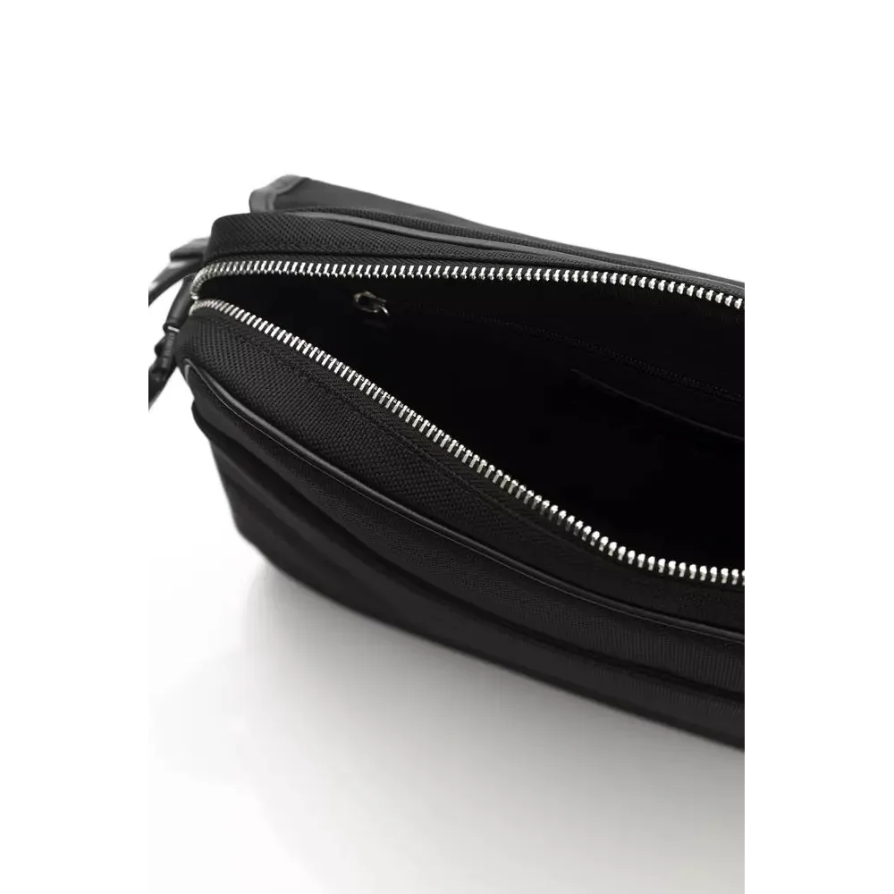 Cerruti 1881 Black Nylon Women Crossbody Bag