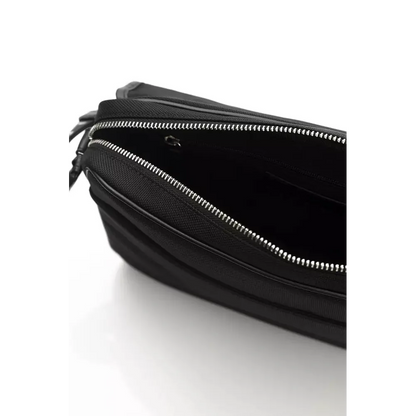 Cerruti 1881 Black Nylon Women Crossbody Bag